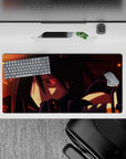 Naruto Deskmat | Mousepad | Deskpad - Madara Uchiha - Eternal Flame - AniChan