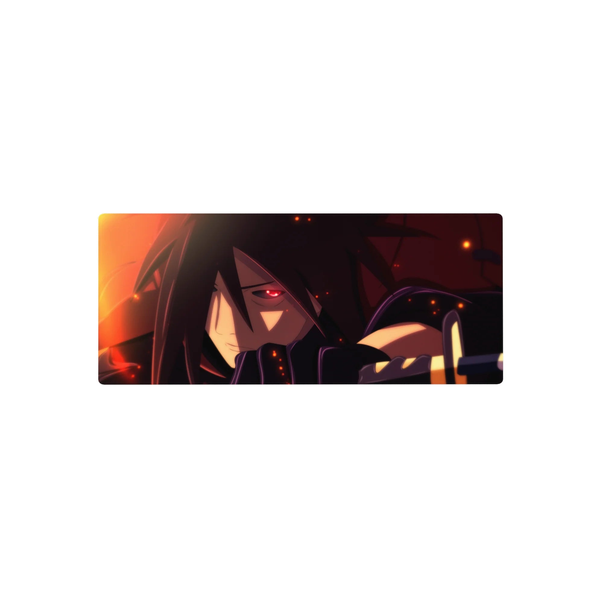 Naruto Deskmat | Mousepad | Deskpad - Madara Uchiha - Eternal Flame - AniChan