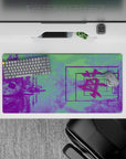 Retrowave - Vaporwave Deskmat | Mousepad | Deskpad - Dreamscape Reflections - AniChan