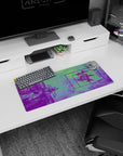 Retrowave - Vaporwave Deskmat | Mousepad | Deskpad - Dreamscape Reflections - AniChan