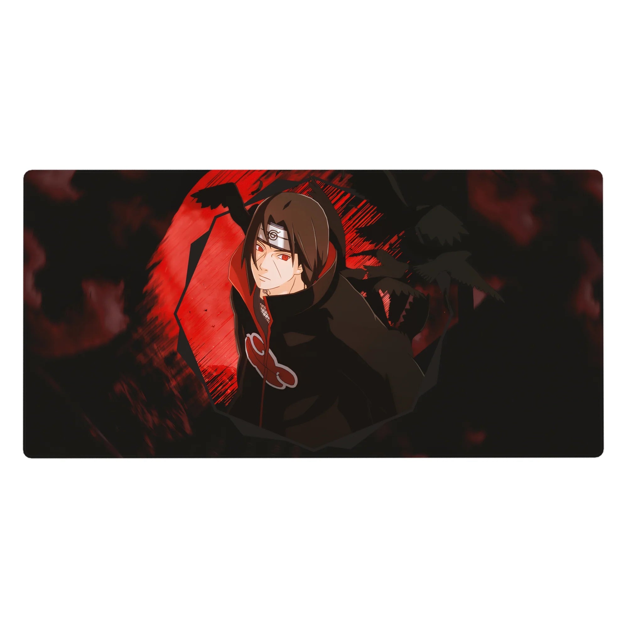 Naruto Deskmat | Mousepad | Deskpad - Itachi Uchiha - Shadowed Legacy - AniChan