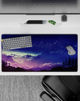 Fantasy Landscapes Deskmat | Mousepad | Deskpad - Cosmic Dreamscape