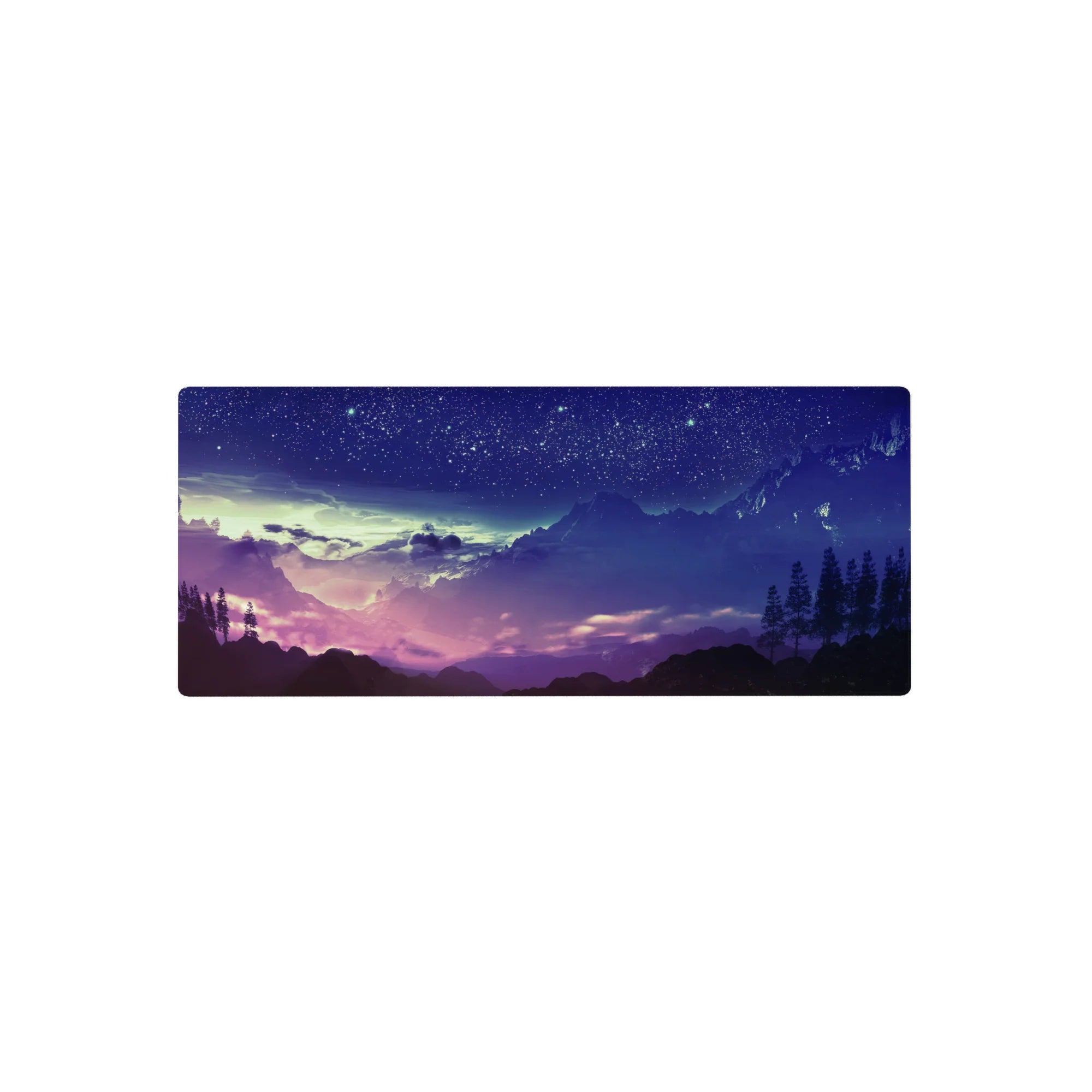 Fantasy Landscapes Deskmat | Mousepad | Deskpad - Cosmic Dreamscape