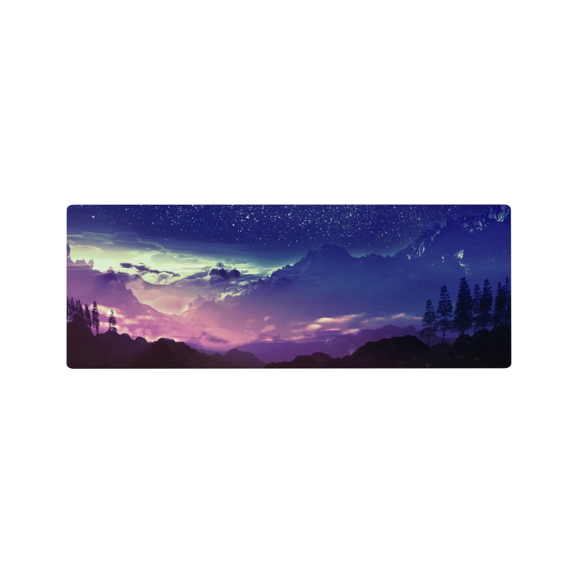 Fantasy Landscapes Deskmat | Mousepad | Deskpad - Cosmic Dreamscape