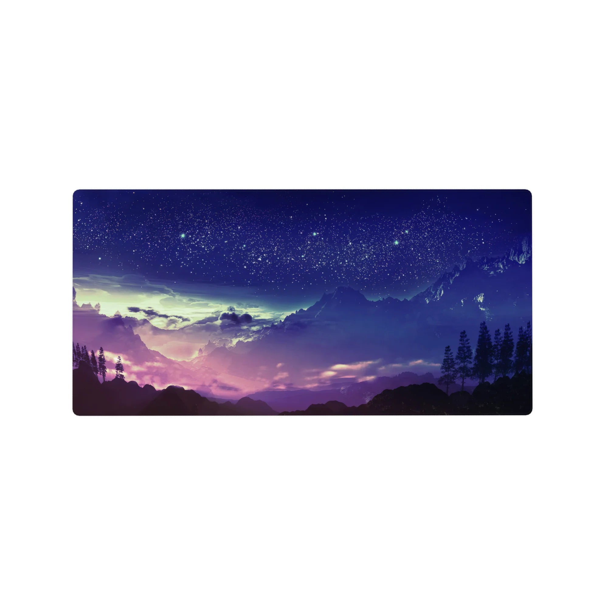 Fantasy Landscapes Deskmat | Mousepad | Deskpad - Cosmic Dreamscape