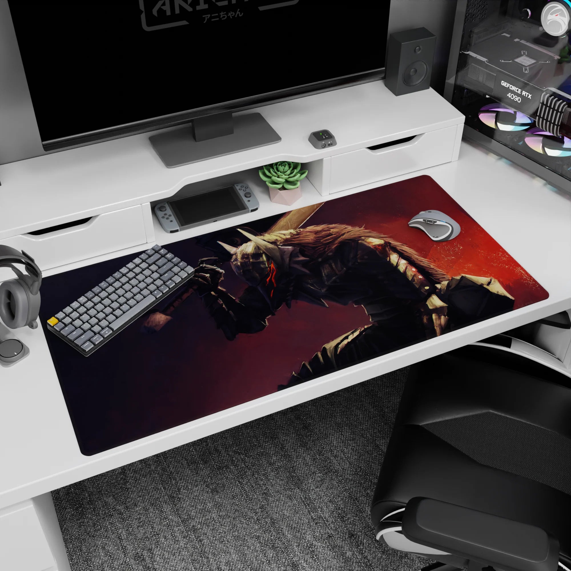 Berserk Deskmat | Mousepad | Deskpad - Vengeful Knight - AniChan