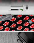 Naruto Deskmat | Mousepad | Deskpad - Akatsuki Cloud Pattern - AniChan