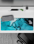 Liquid Abstract Deskmat | Mousepad | Deskpad - Oceanic Flow - AniChan