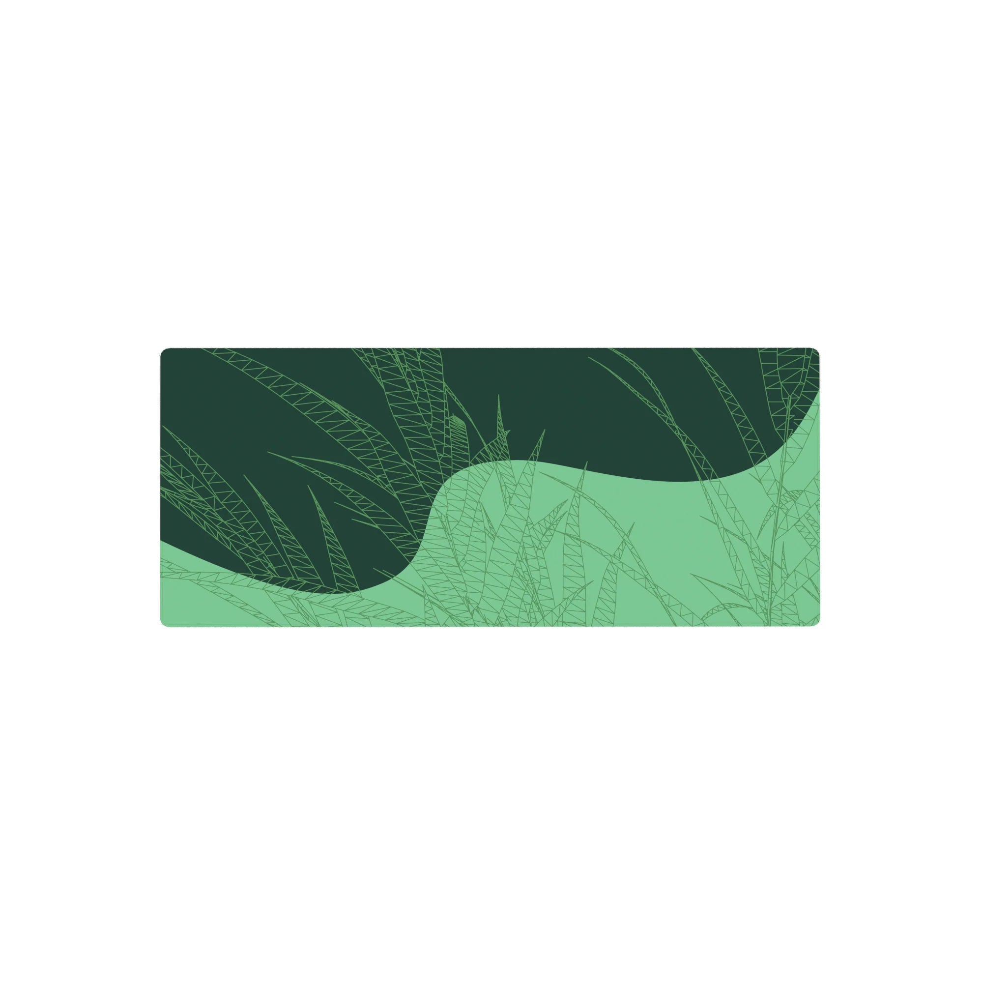 Abstract Deskmat | Mousepad | Deskpad - Geo Grass Flow - AniChan