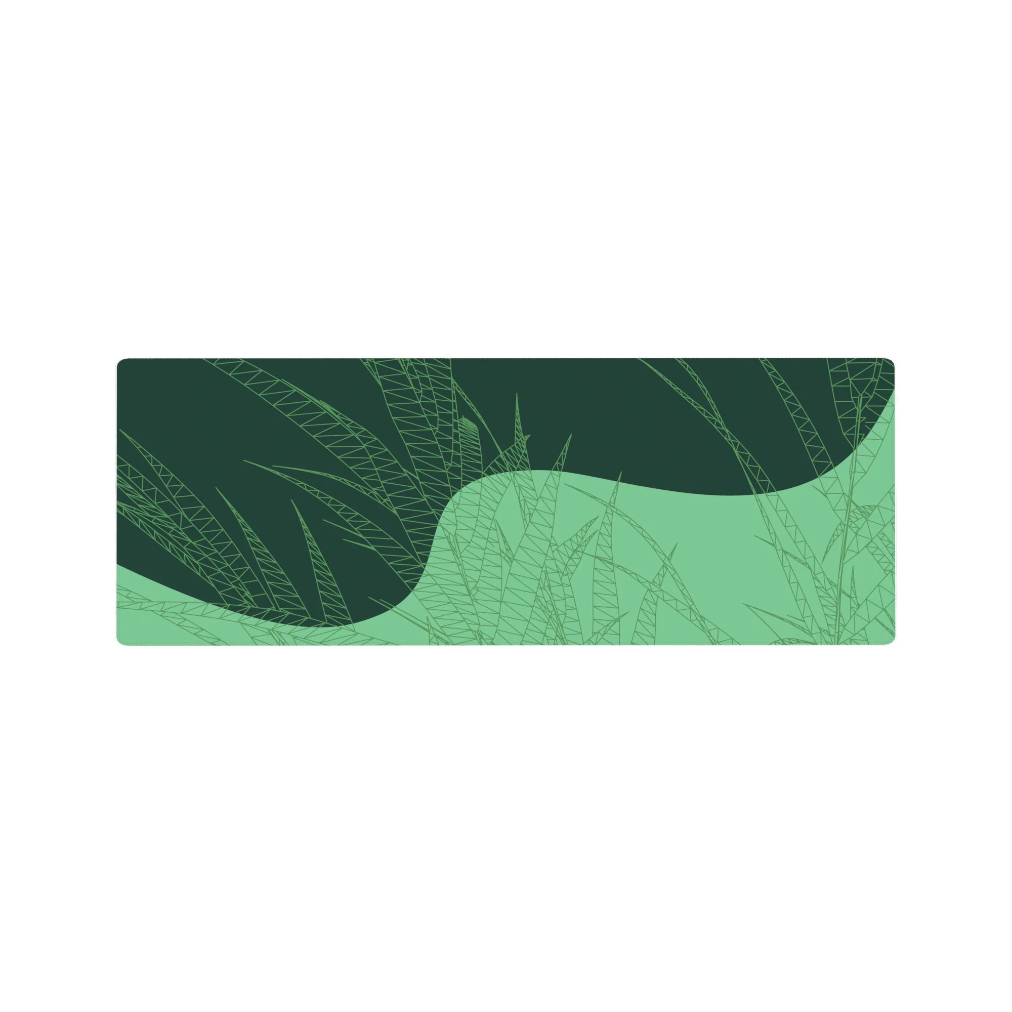 Abstract Deskmat | Mousepad | Deskpad - Geo Grass Flow - AniChan