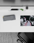 Liquid Abstract Deskmat | Mousepad | Deskpad - Dreamscape Silhouette - AniChan