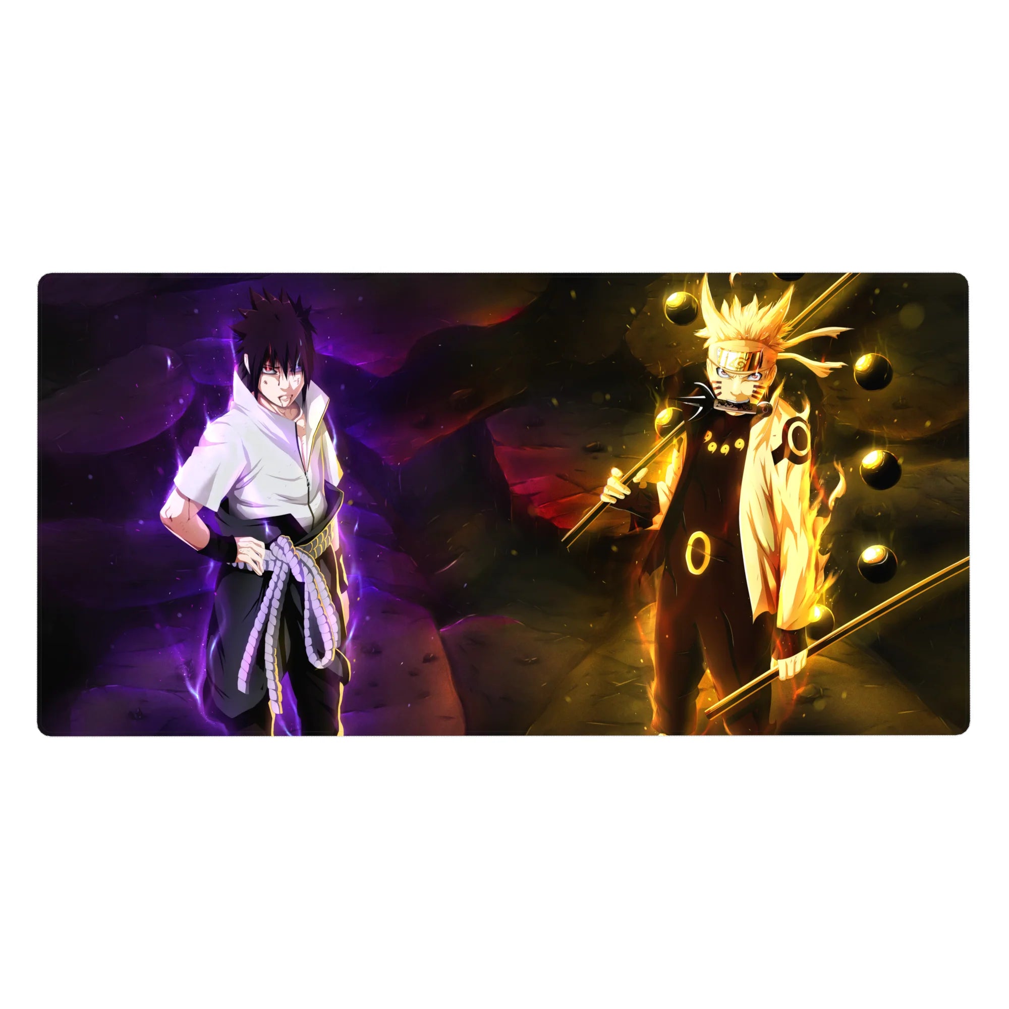 Naruto Deskmat | Mousepad | Deskpad - Eternal Rivals Clash - AniChan