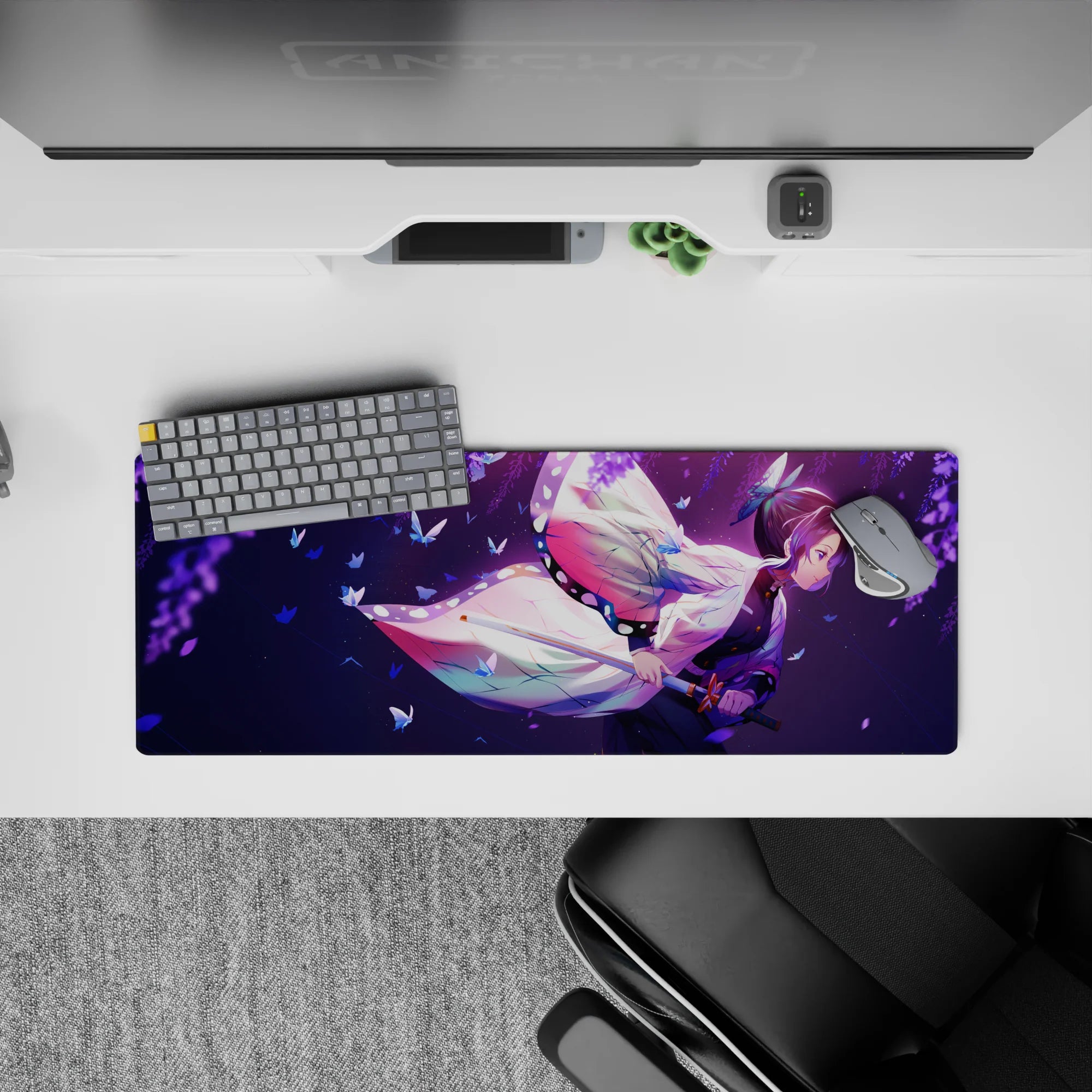 Demon Slayer Deskmat | Mousepad | Deskpad - Butterfly Hashira Serenity - AniChan