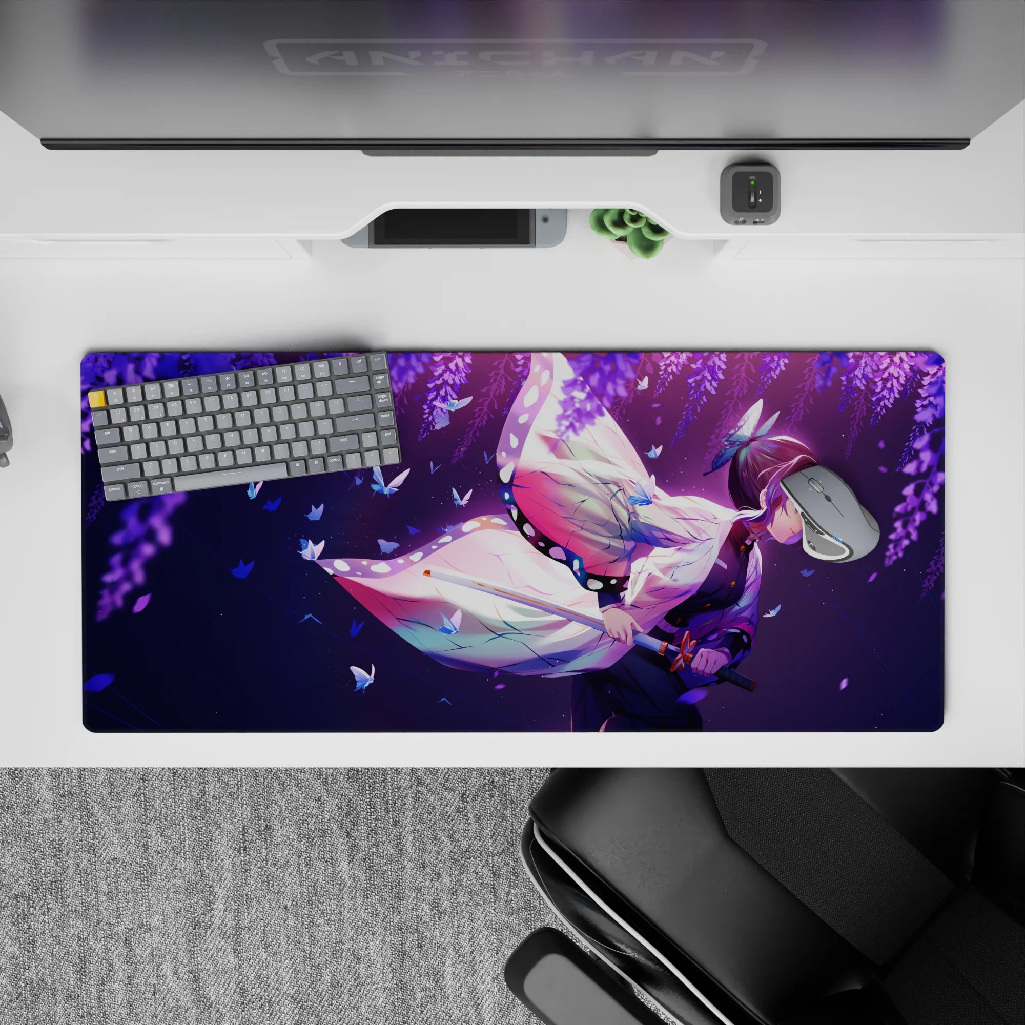 Demon Slayer Deskmat | Mousepad | Deskpad - Butterfly Hashira Serenity - AniChan