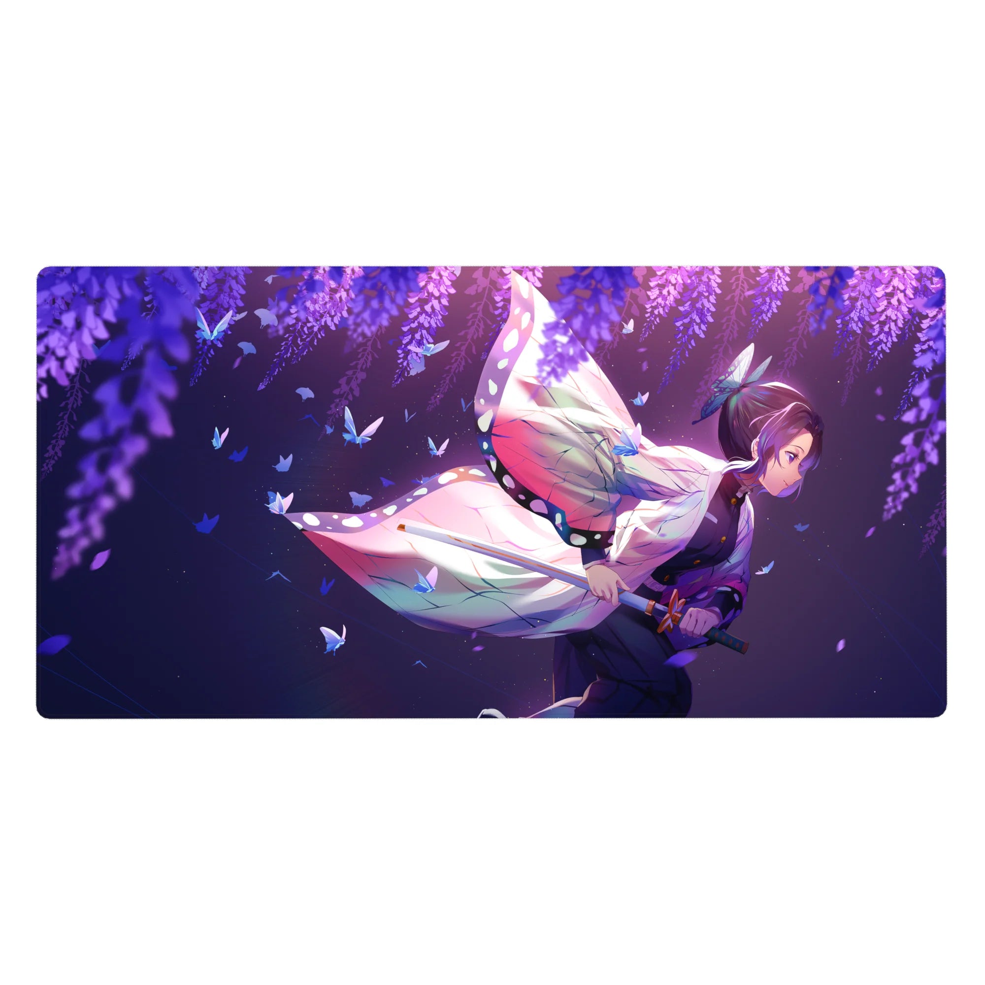 Demon Slayer Deskmat | Mousepad | Deskpad - Butterfly Hashira Serenity - AniChan