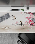 Zen-Japan Deskmat | Mousepad | Deskpad - Misty Blossoms - AniChan