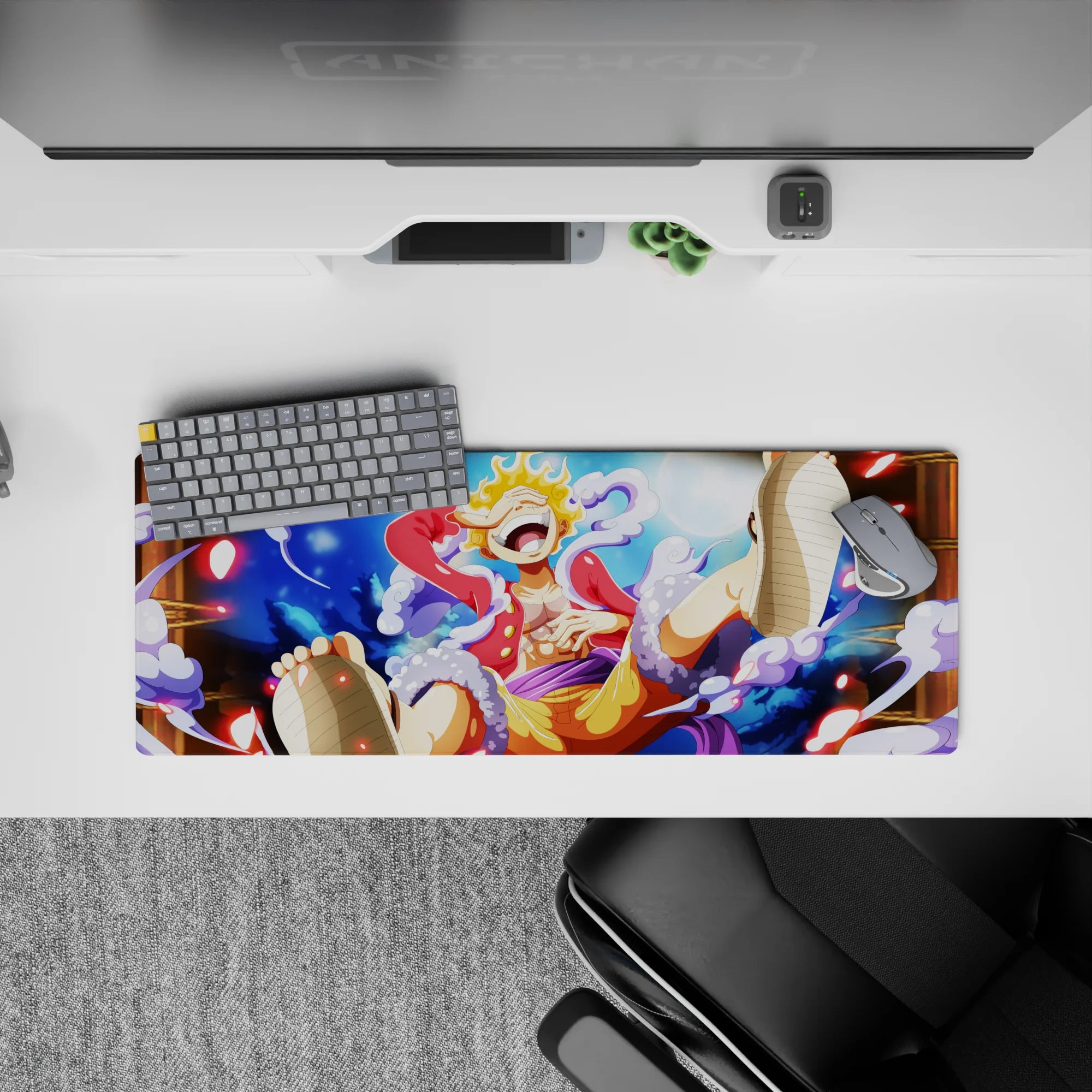 One Piece Deskmat | Mousepad | Deskpad - Playful Power - AniChan