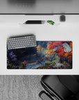 Fantasy Landscapes Deskmat | Mousepad | Deskpad - Enchanted Autumn Grove