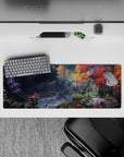 Fantasy Landscapes Deskmat | Mousepad | Deskpad - Enchanted Autumn Grove