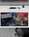 Fantasy Landscapes Deskmat | Mousepad | Deskpad - Enchanted Autumn Grove