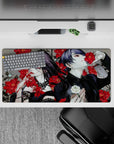 Tokyo Ghoul Deskmat | Mousepad | Deskpad - Crimson Rose Tragedy