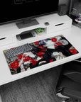 Tokyo Ghoul Deskmat | Mousepad | Deskpad - Crimson Rose Tragedy