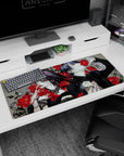 Tokyo Ghoul Deskmat | Mousepad | Deskpad - Crimson Rose Tragedy