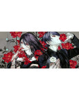 Tokyo Ghoul Deskmat | Mousepad | Deskpad - Crimson Rose Tragedy