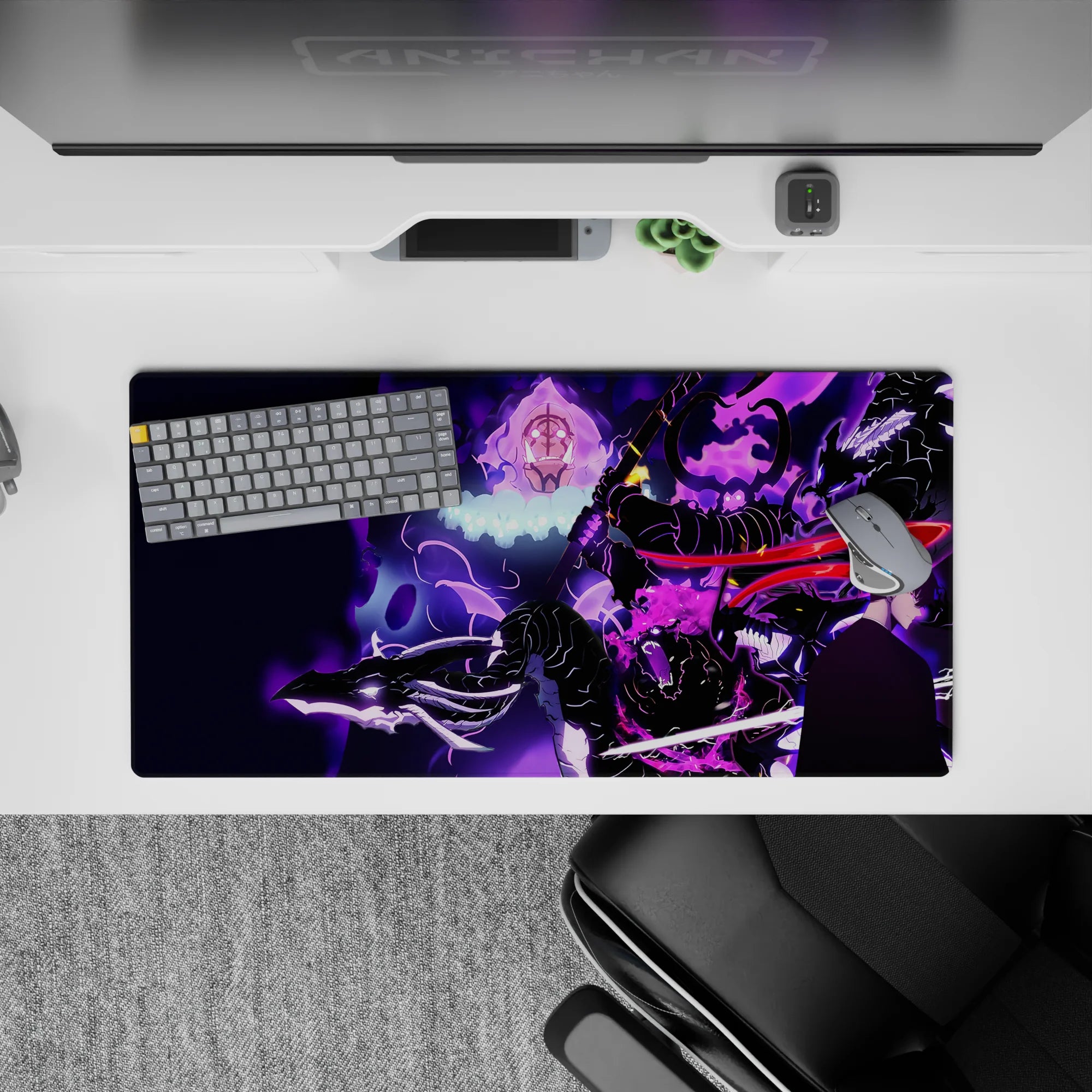 Solo Leveling Deskmat | Mousepad | Deskpad - Shadow Legion&#39;s Command