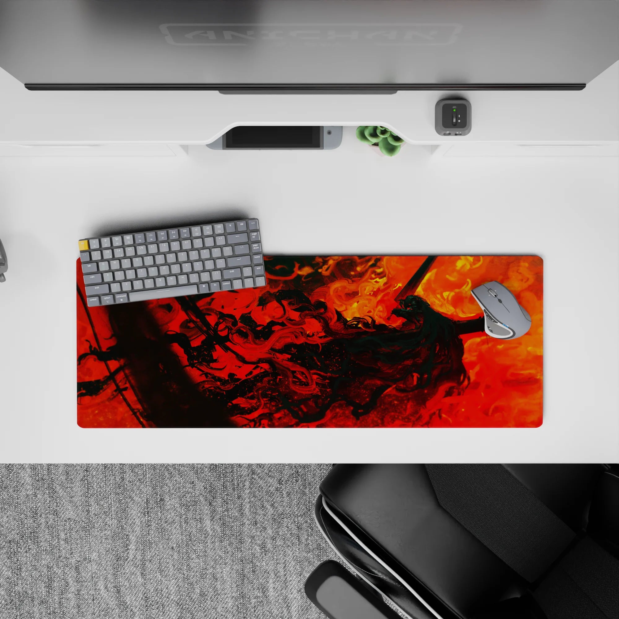 Berserk Deskmat | Mousepad | Deskpad - Inferno of Rage - AniChan