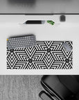 Abstract Deskmat | Mousepad | Deskpad - Illusion Geometry - AniChan