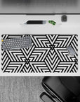 Abstract Deskmat | Mousepad | Deskpad - Illusion Geometry - AniChan