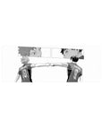 Haikyu!! volleyball fist-bump manga panel anime mouse pad, 32x12 inches.