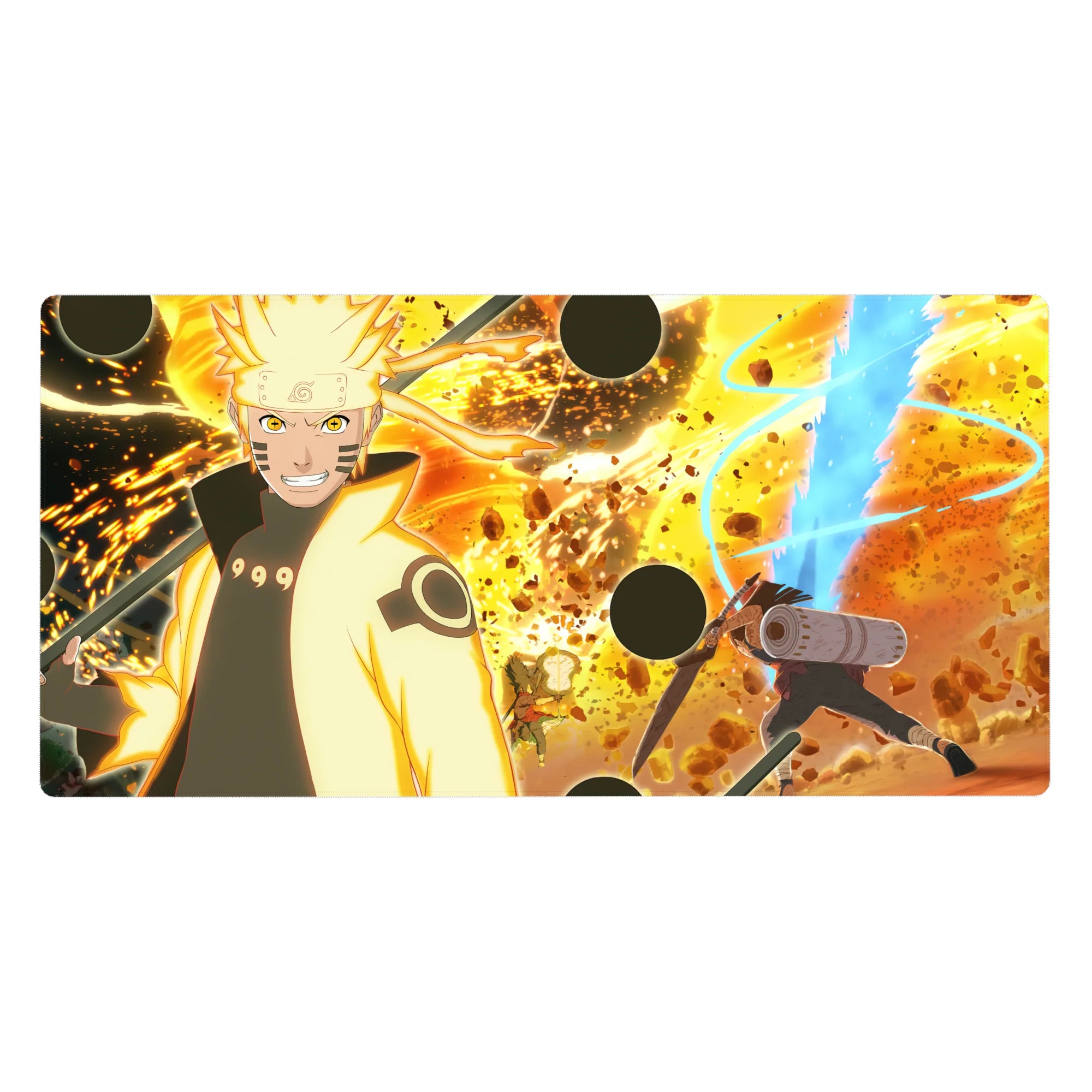 Naruto Deskmat | Mousepad | Deskpad - Radiant Power Clash - AniChan