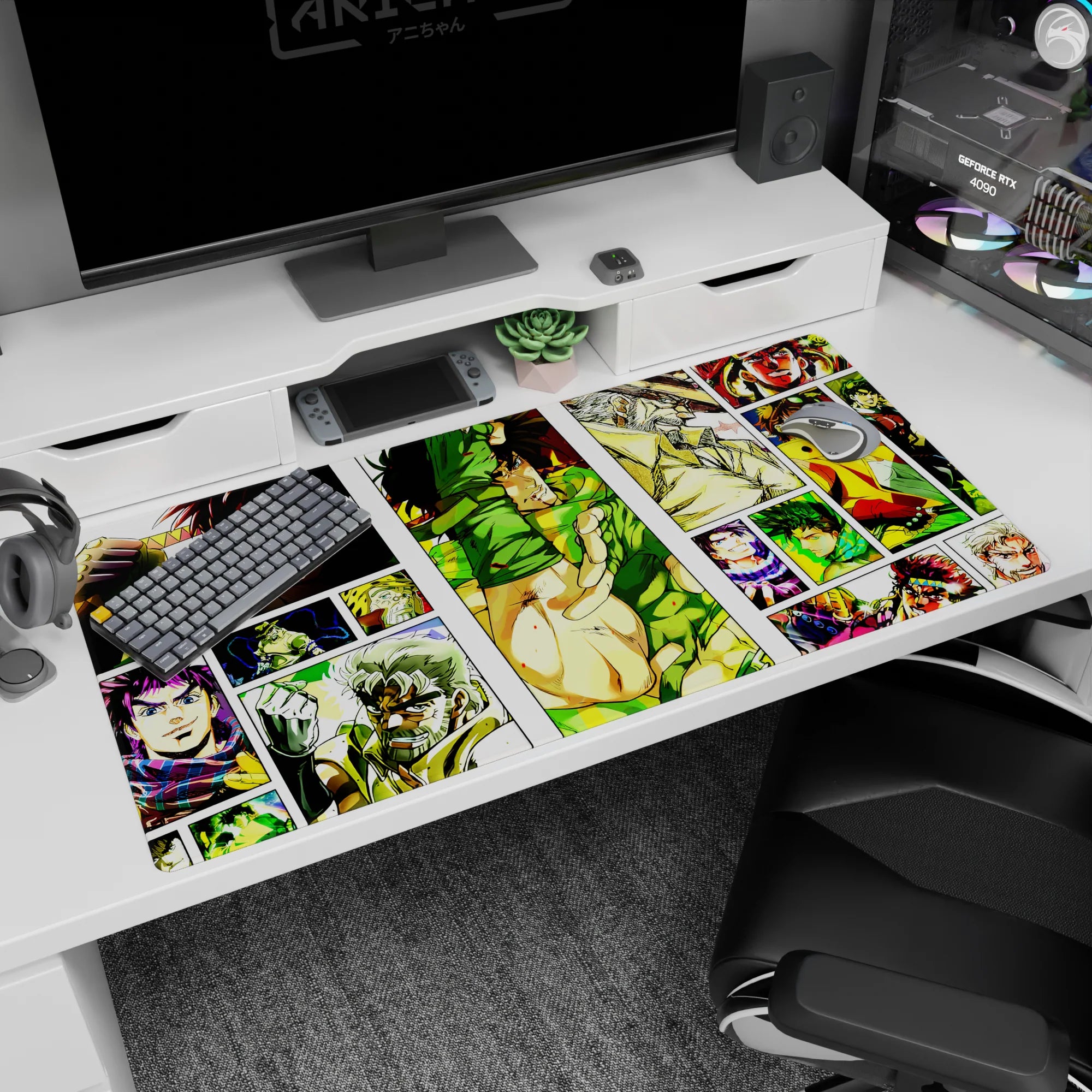 JoJo Deskmat | Mousepad | Deskpad - Legacy of the Joestars - AniChan