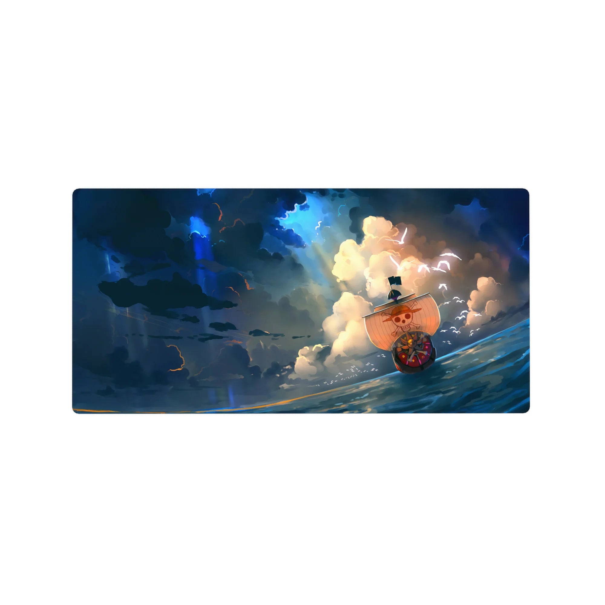 One Piece Deskmat | Mousepad | Deskpad - Thousand Sunny: Skyward Journey - AniChan