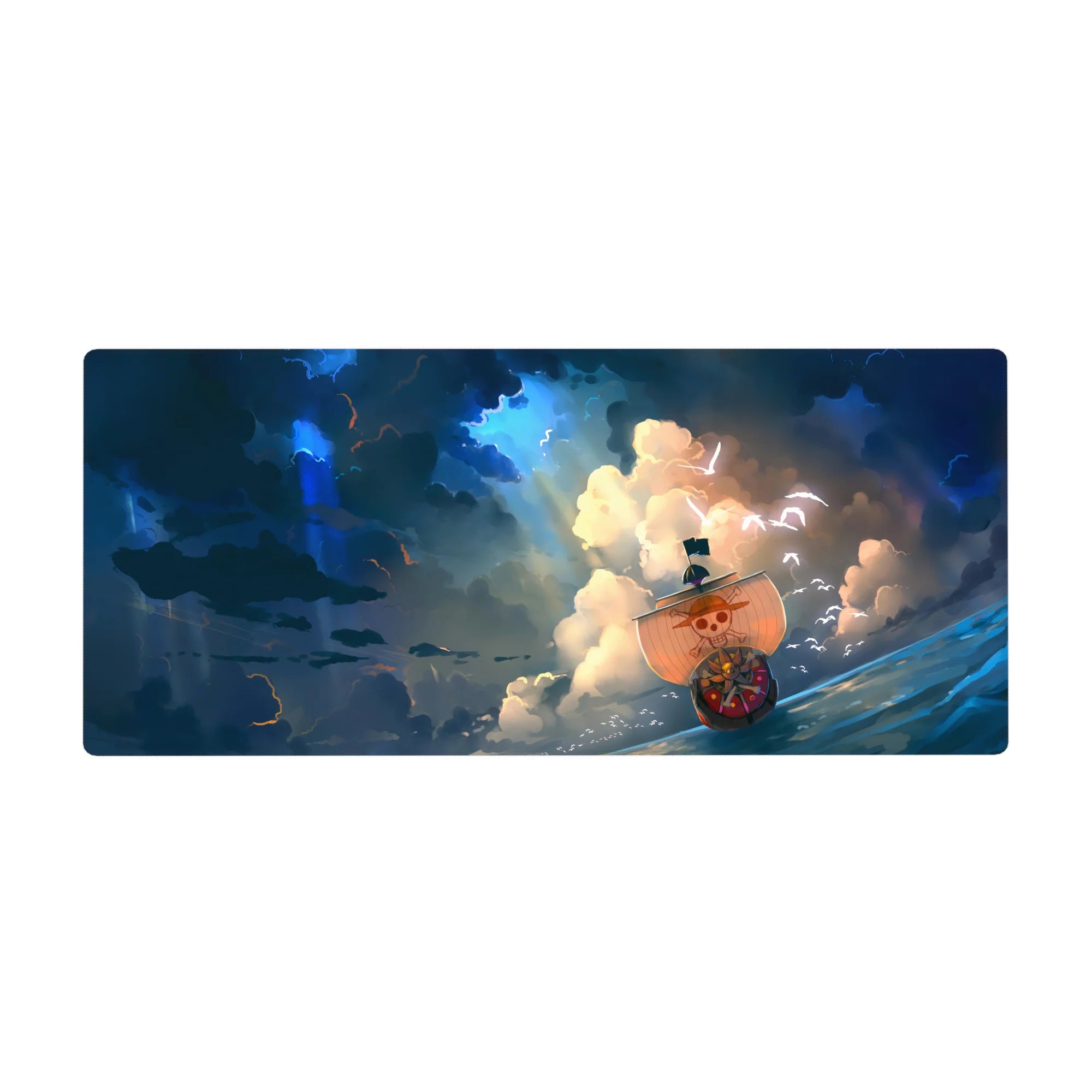 One Piece Deskmat | Mousepad | Deskpad - Thousand Sunny: Skyward Journey - AniChan