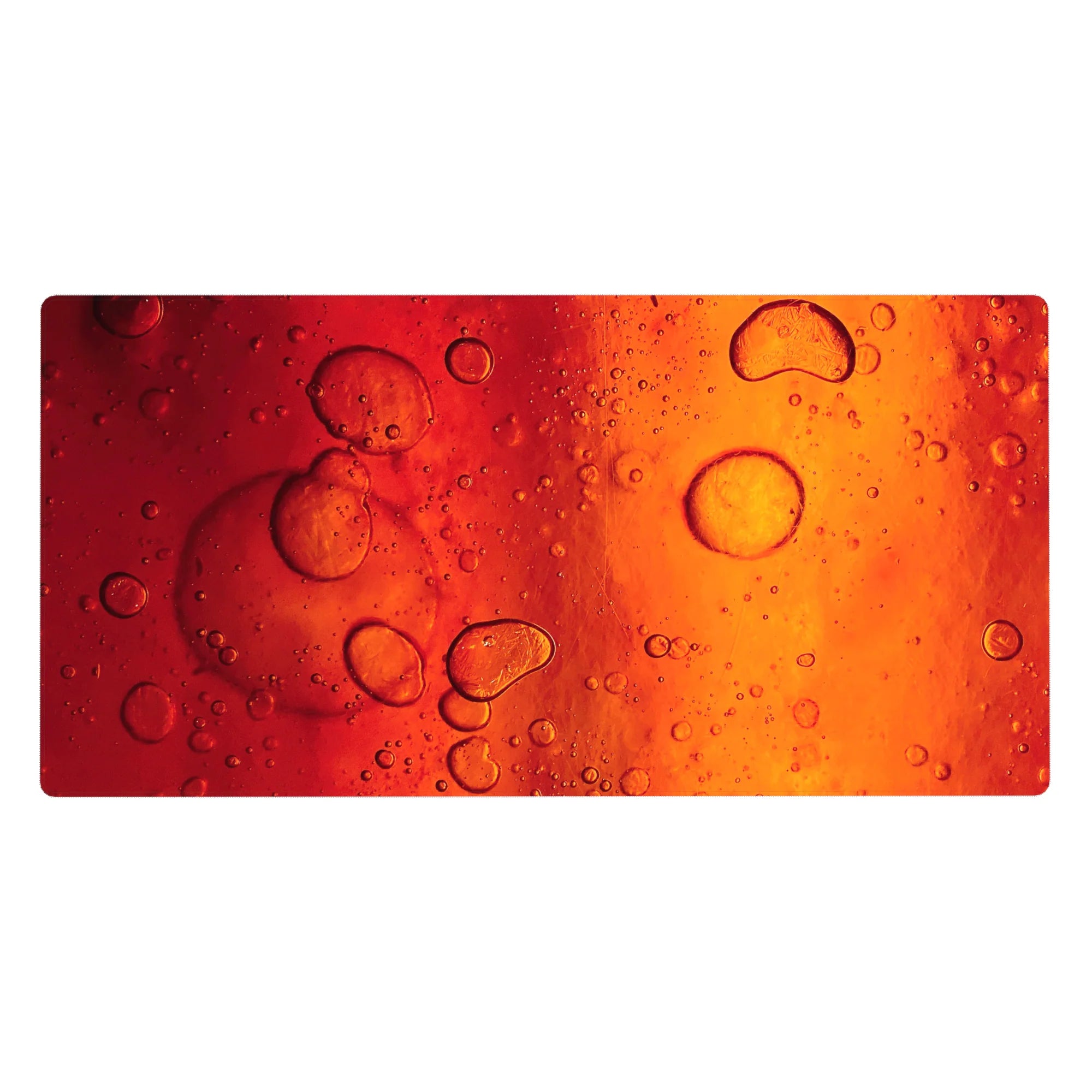 Abstract Deskmat | Mousepad | Deskpad - Amber Flow - AniChan