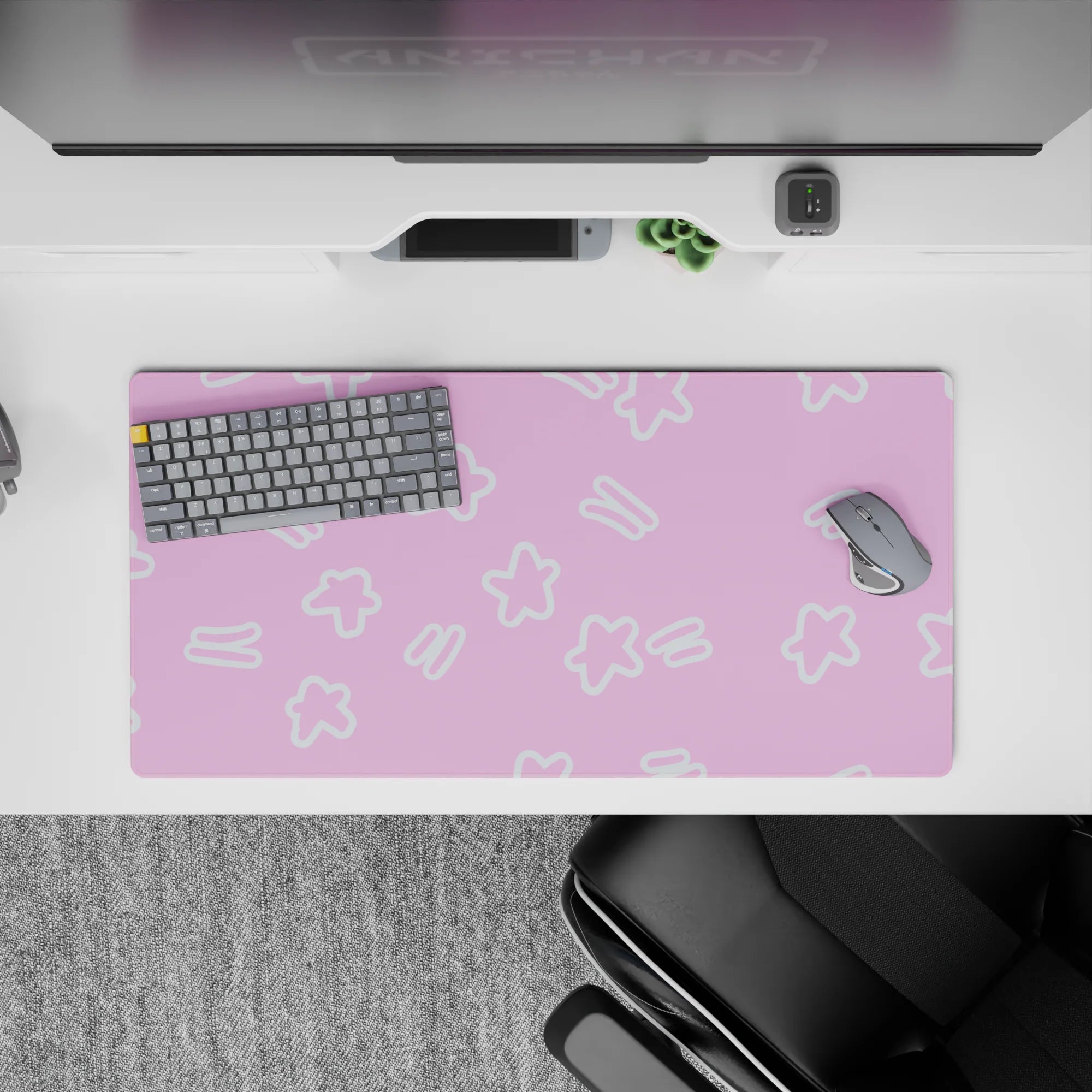 Abstract Deskmat | Mousepad | Deskpad - Starry Dream - AniChan