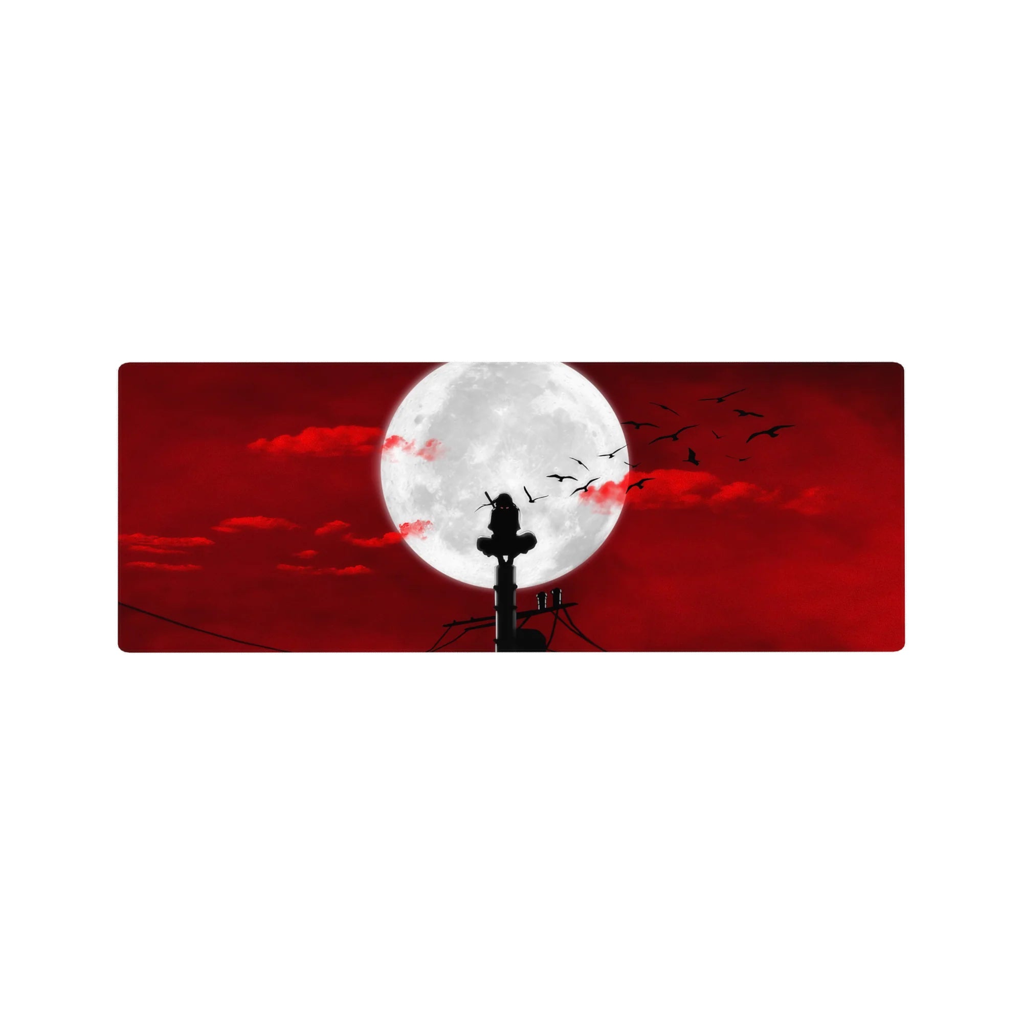 Naruto Deskmat | Mousepad | Deskpad - Moonlit Shadow - AniChan