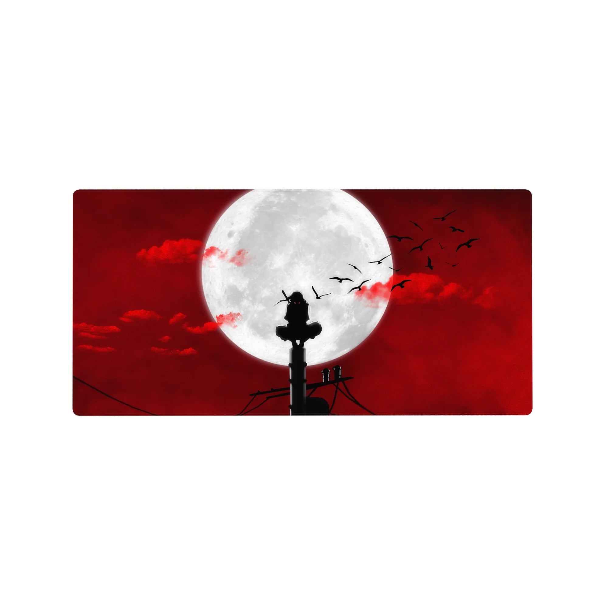 Naruto Deskmat | Mousepad | Deskpad - Moonlit Shadow - AniChan