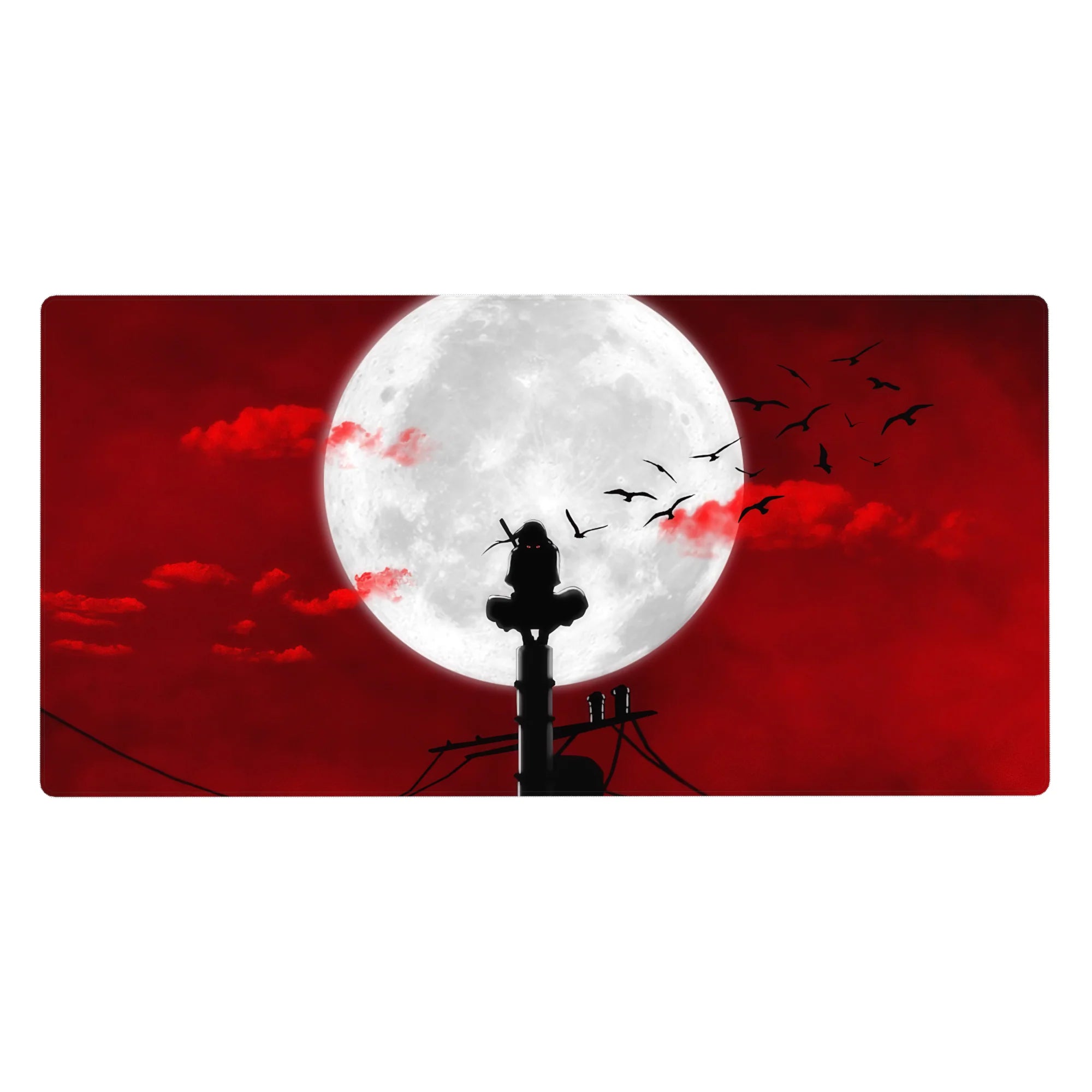 Naruto Deskmat | Mousepad | Deskpad - Moonlit Shadow - AniChan