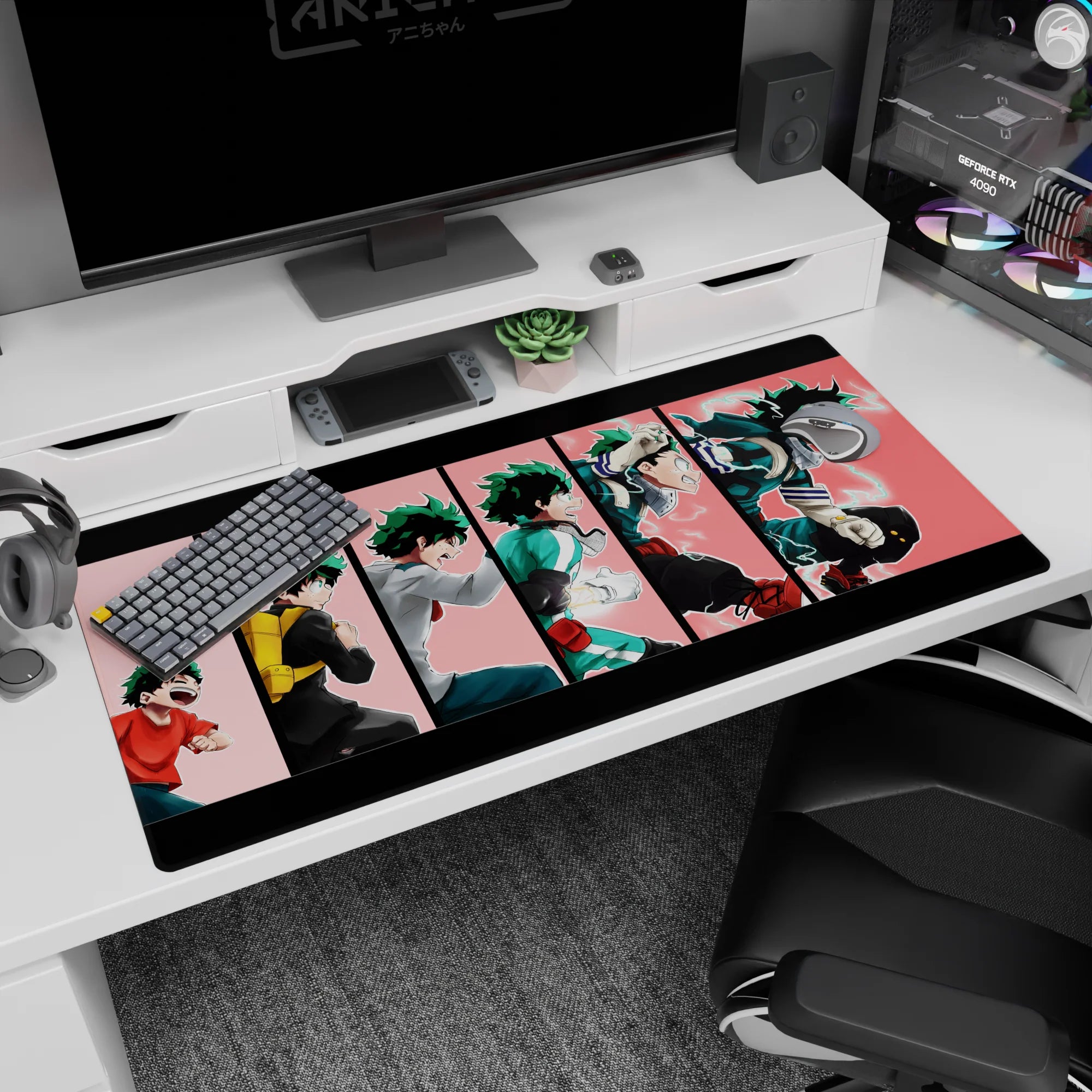 My Hero Academia Deskmat | Mousepad | Deskpad - Path of the Hero - AniChan