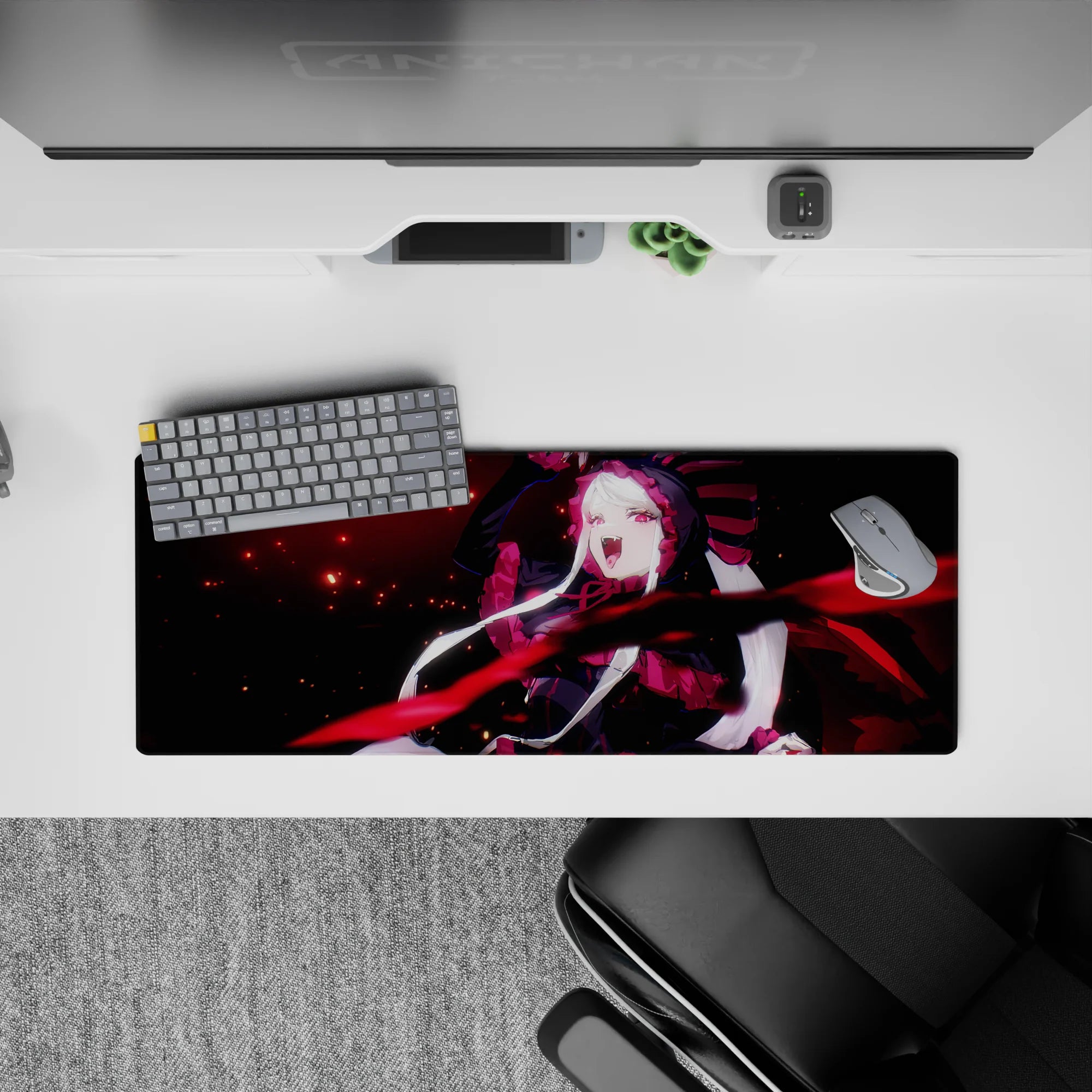 Overlord Deskmat | Mousepad | Deskpad - Vampire Queen’s Fury - AniChan