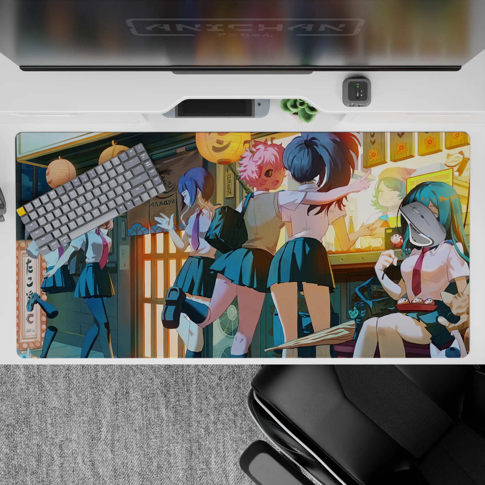 My Hero Academia Deskmat | Mousepad | Deskpad - Heroine Hangout - AniChan