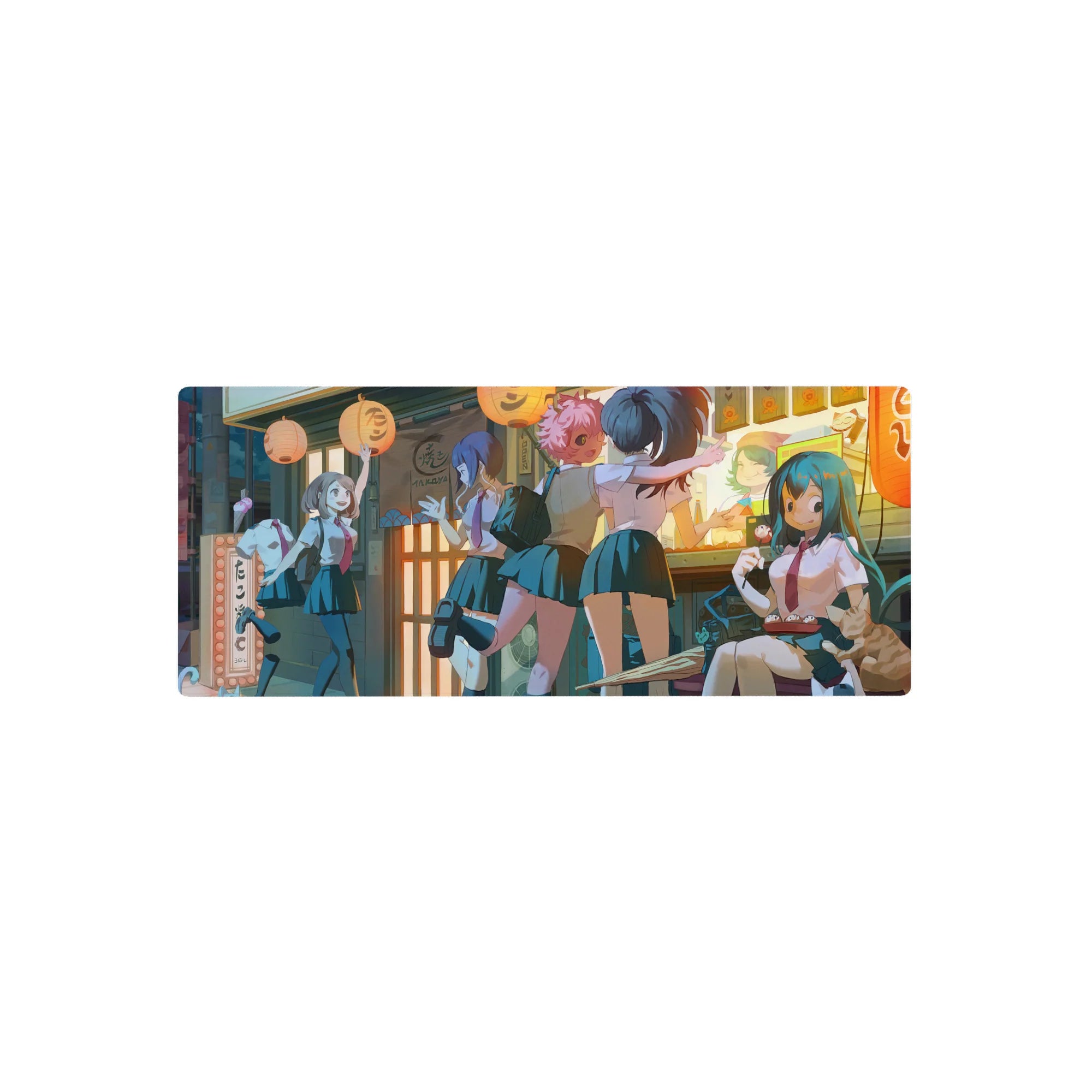 My Hero Academia Deskmat | Mousepad | Deskpad - Heroine Hangout - AniChan