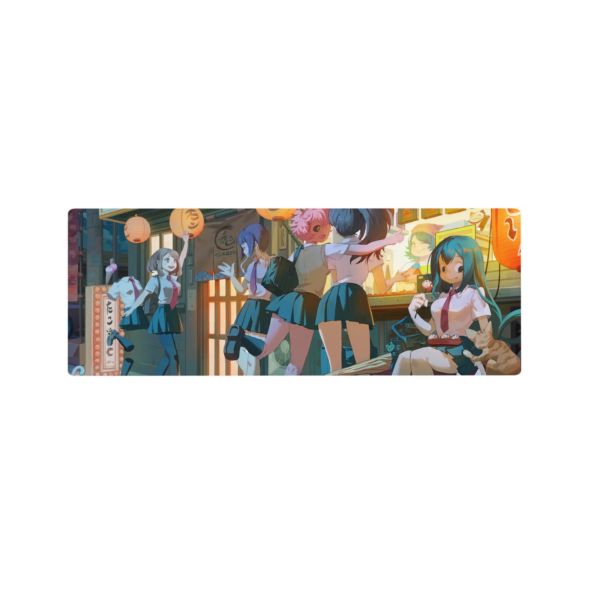 My Hero Academia Deskmat | Mousepad | Deskpad - Heroine Hangout - AniChan