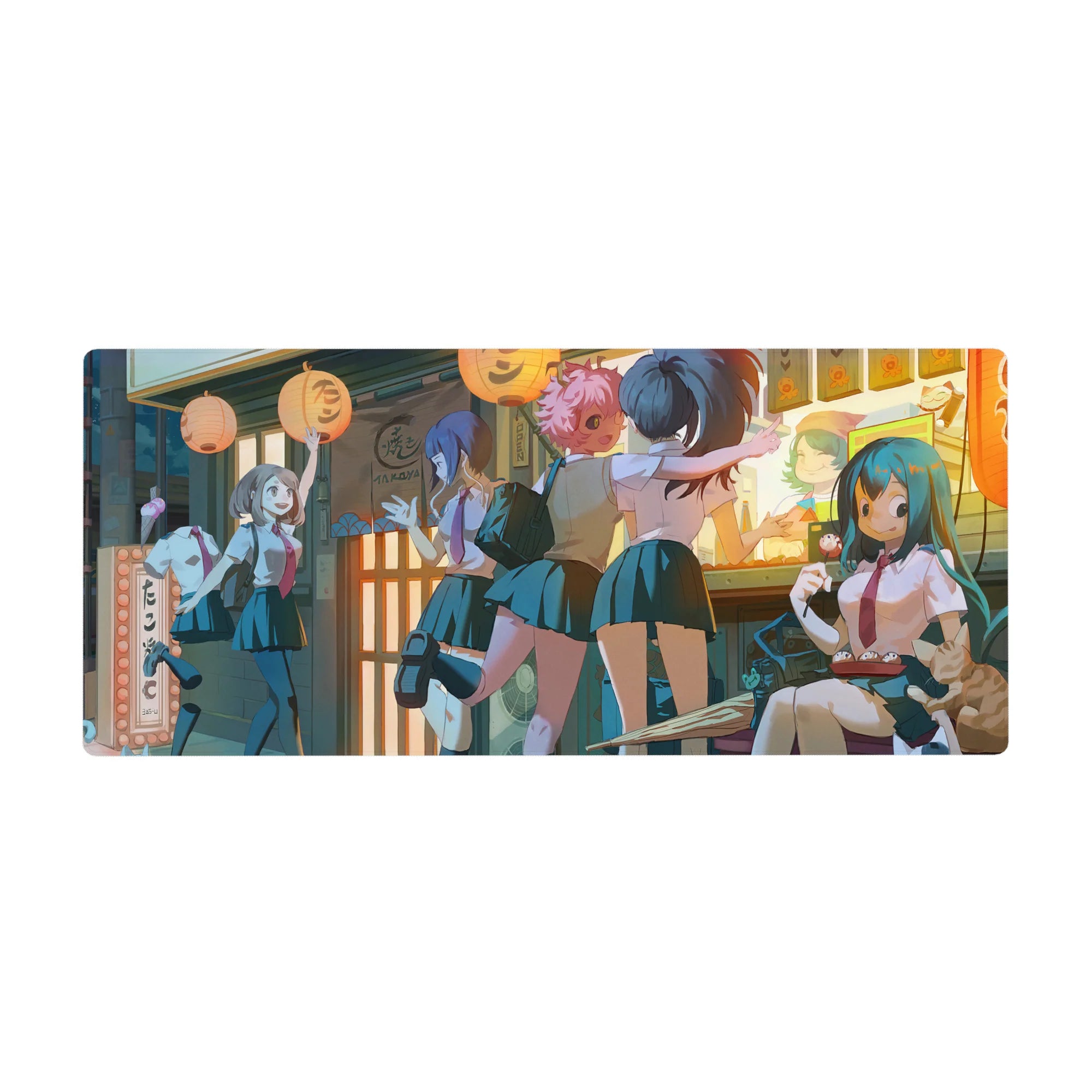 My Hero Academia Deskmat | Mousepad | Deskpad - Heroine Hangout - AniChan