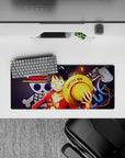 One Piece Deskmat | Mousepad | Deskpad - Luffy’s Legendary Smile - AniChan