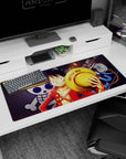 One Piece Deskmat | Mousepad | Deskpad - Luffy’s Legendary Smile - AniChan